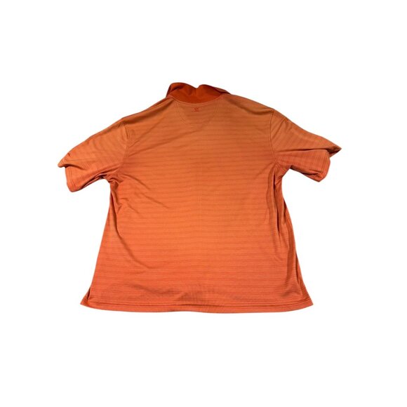Walter Hagen Mens Orange Striped Polo Shirt Size XL - Picture 6 of 7
